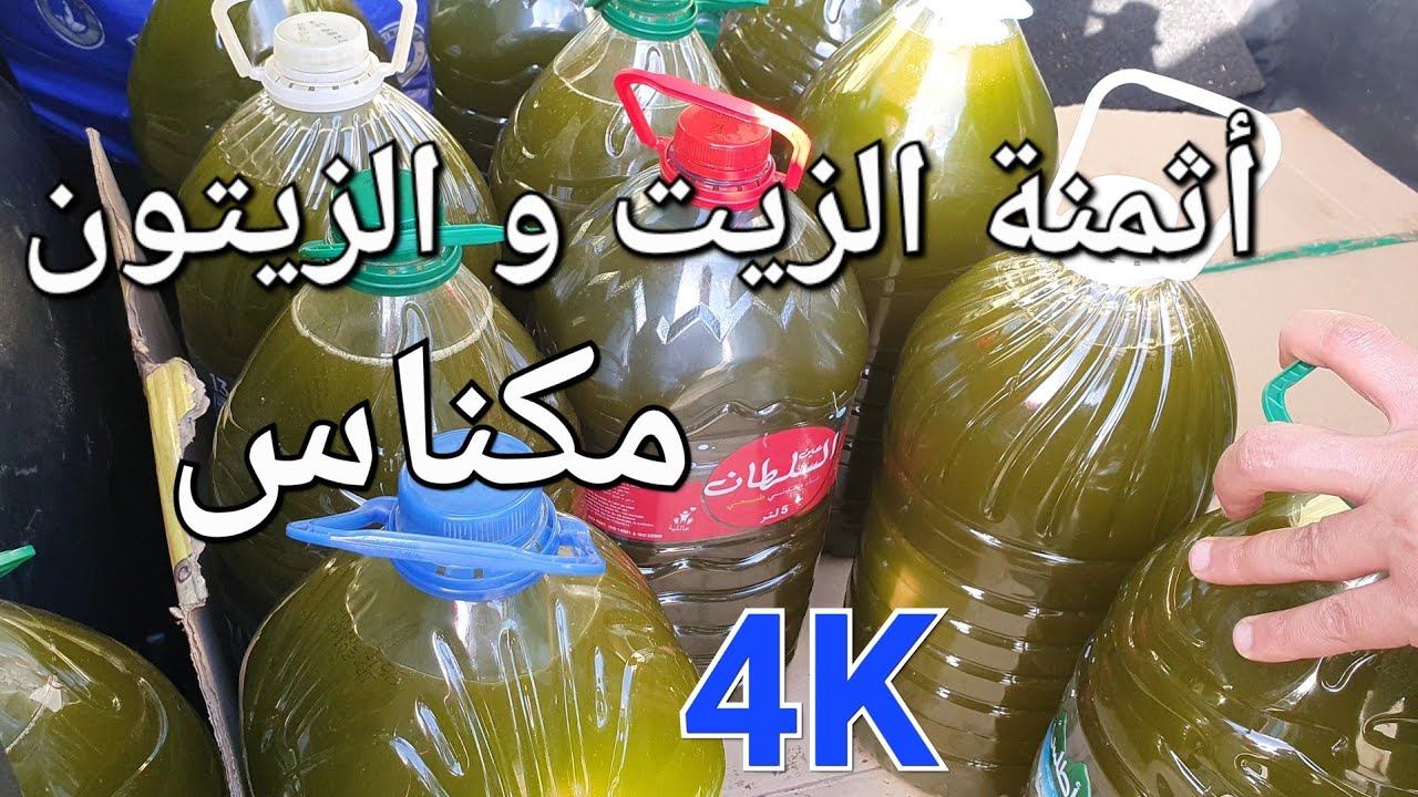 مكناس. أثمنة الزيت و الزيتون في تراجع