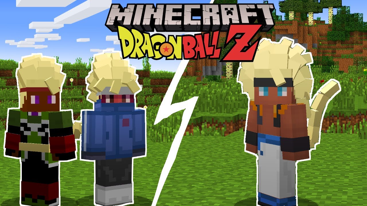 We used Fusion in Dragon Ball Z Minecraft to beat Majin Buu