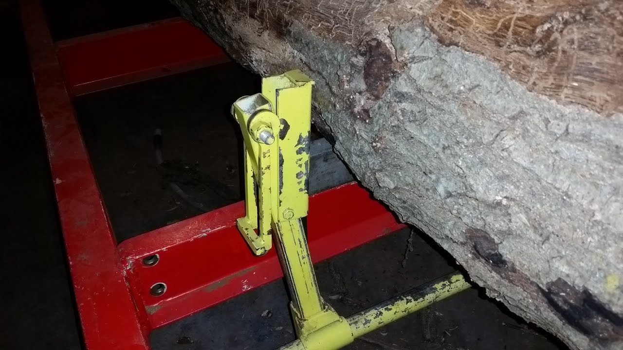 Homemade Sawmill Log Clamps