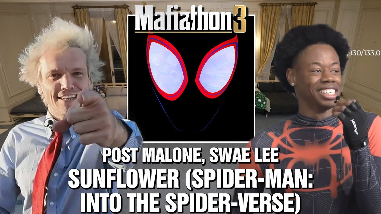Post Malone, Swae Lee - Sunflower | Drum Cover on Kai Cenat's Mafiathon 3