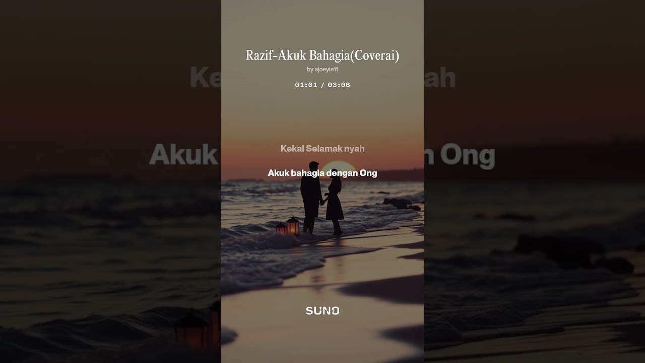 Razif-Akuk Bahagia(Cover Ai) 