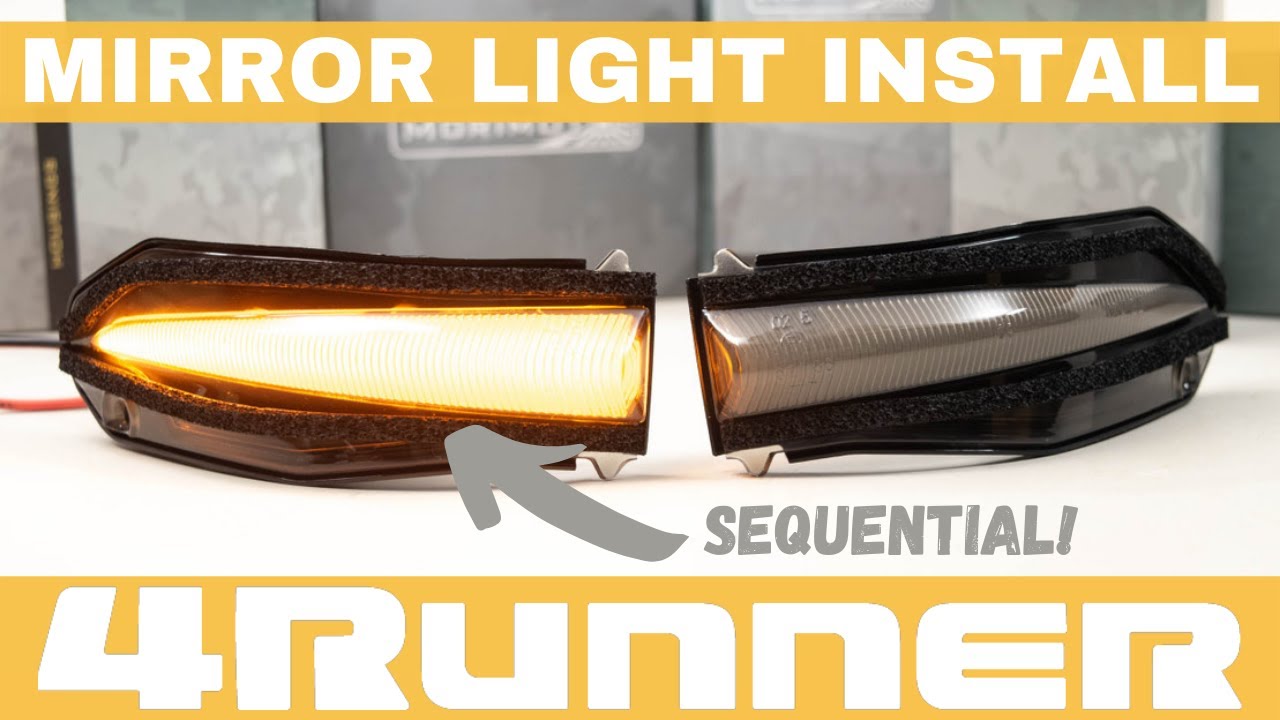 Светодиодные указатели поворота Morimoto XB Sequential Mirror | Toyota 4Runner