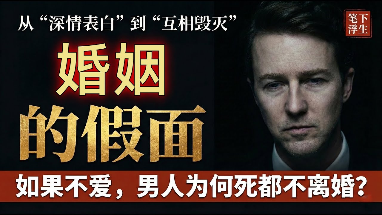 看透男人只需一本書：為何越是看不起你的男人，越不肯放過你？深度解析《面紗》