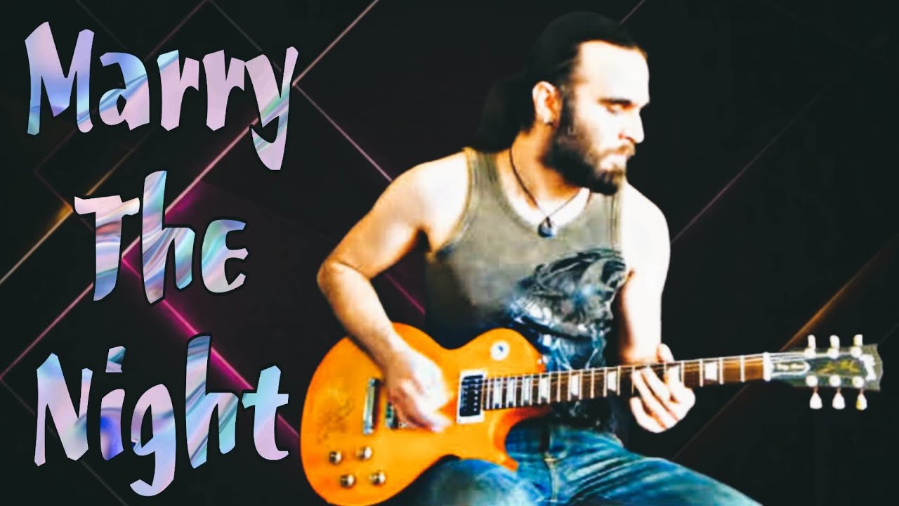 Lady Gaga - Marry The Night - Instrumental Electric Guitar Cover - By Paul Hurley
