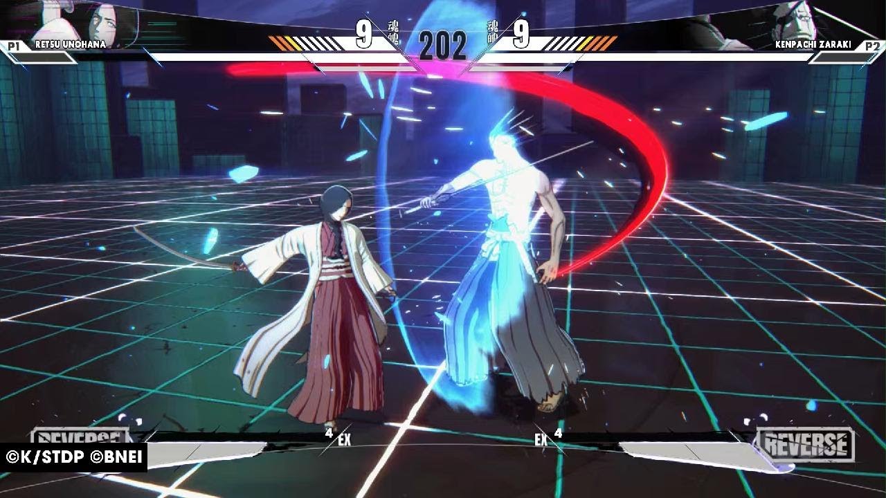 BLEACH Rebirth of Souls_unohana vs kenpachi