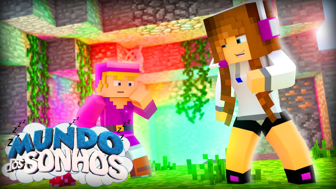 Minecraft: MUNDO DOS SONHOS - GRUTA DO TEMPO! #2