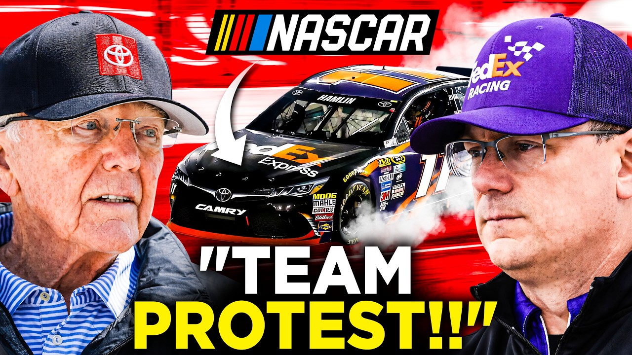 Шокирующее признание команды Joe Gibbs Racing после иска против Криса Габехарта!