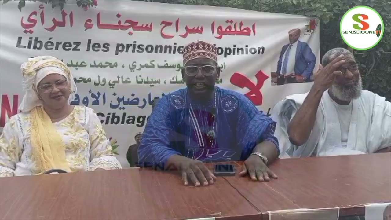 Point de presse d'Ablaye Ba membre d'IRA après sa sortie de prison 05 Oct 2025