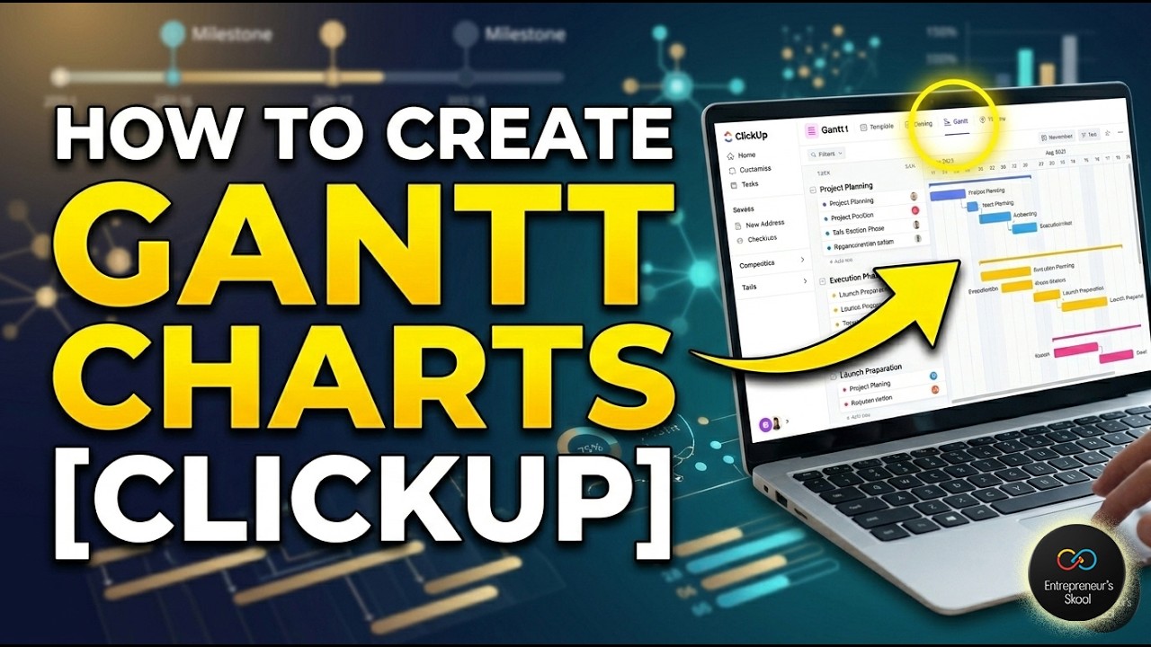 Create Gantt Charts in ClickUp [Step by Step]