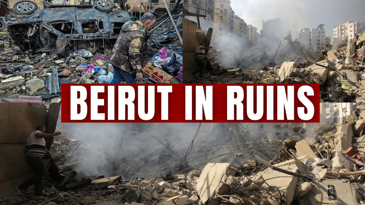 Watch Aftermath Of Israeli Strikes On Beirut | Buildings Reduced To Rubble