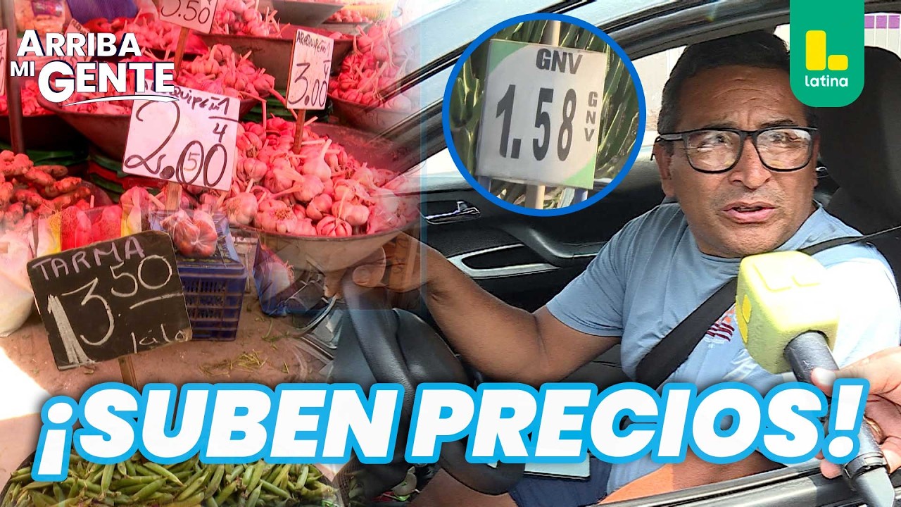 ¡Precios en mercado y combustible se disparan! ¡Servicios de taxi también subirán! | Arriba Mi Gente