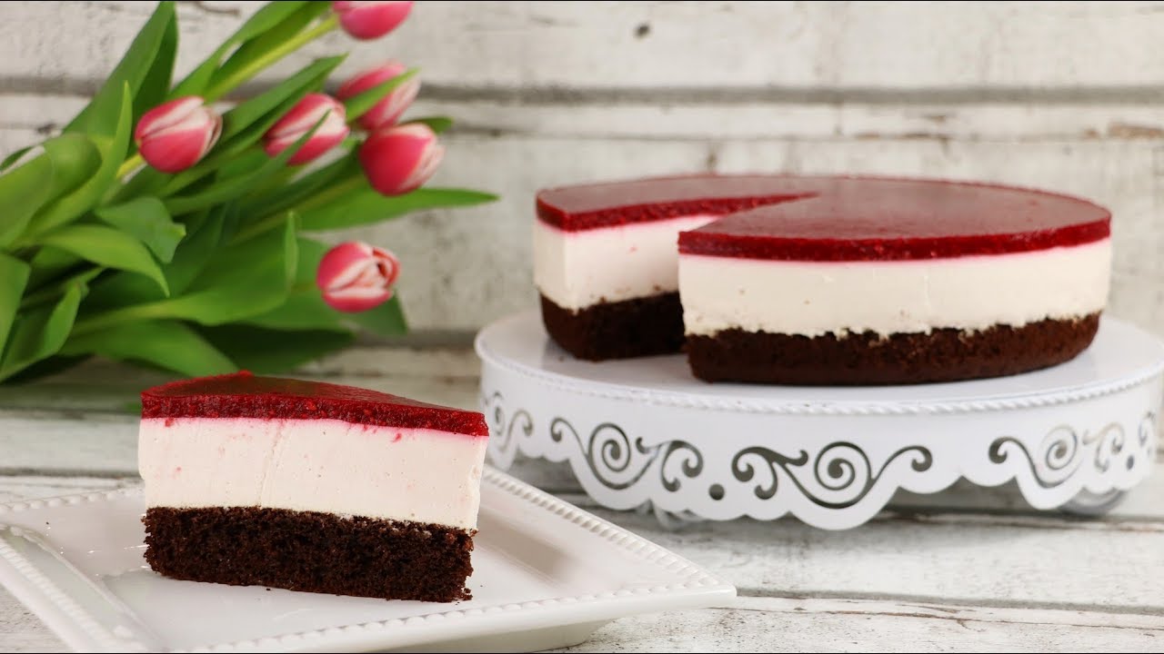 Jednostavna TORTA OD MALINA - torta sa malinama i mascarpone sirom - quick and easy raspberry cake