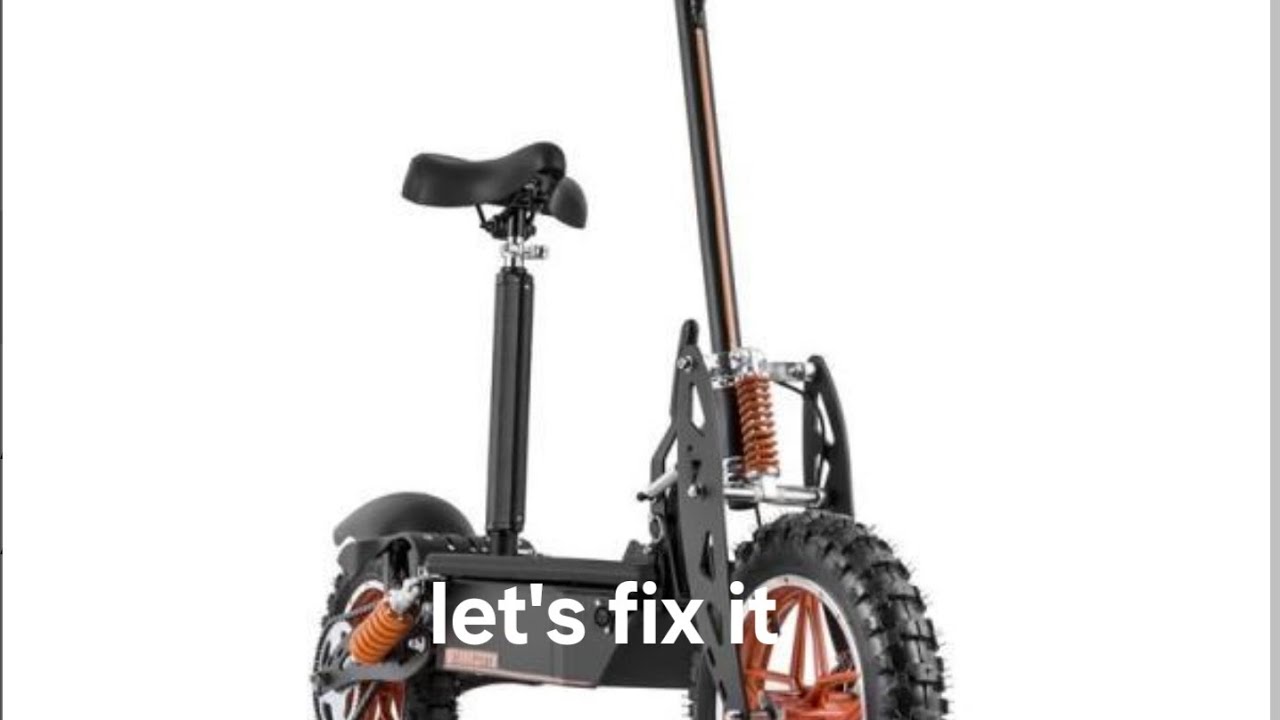 Let's diagnose and fix a 36v 1000W scooter