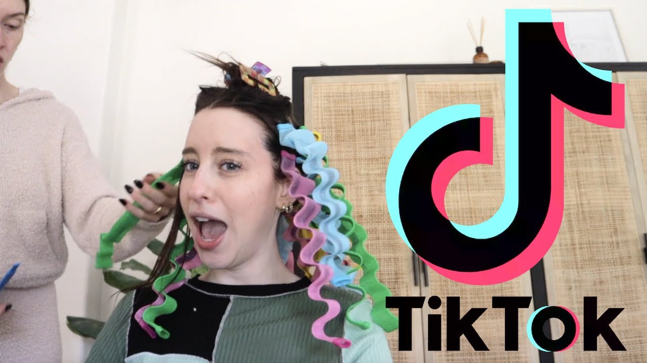 TRYING THE HEATLESS CURL TIKTOK TREND *GONE WRONG*