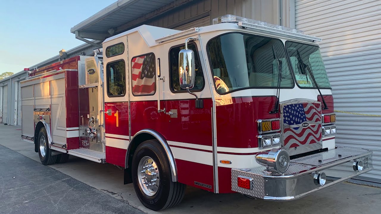 Walk Around of Jasper (AL) Fire Department's Typhoon Pumper
