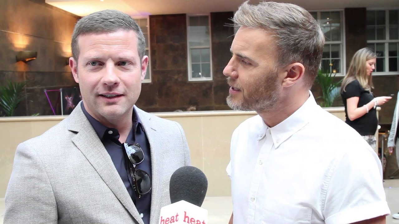 X factor 2013 Dermot and Gary Barlow 