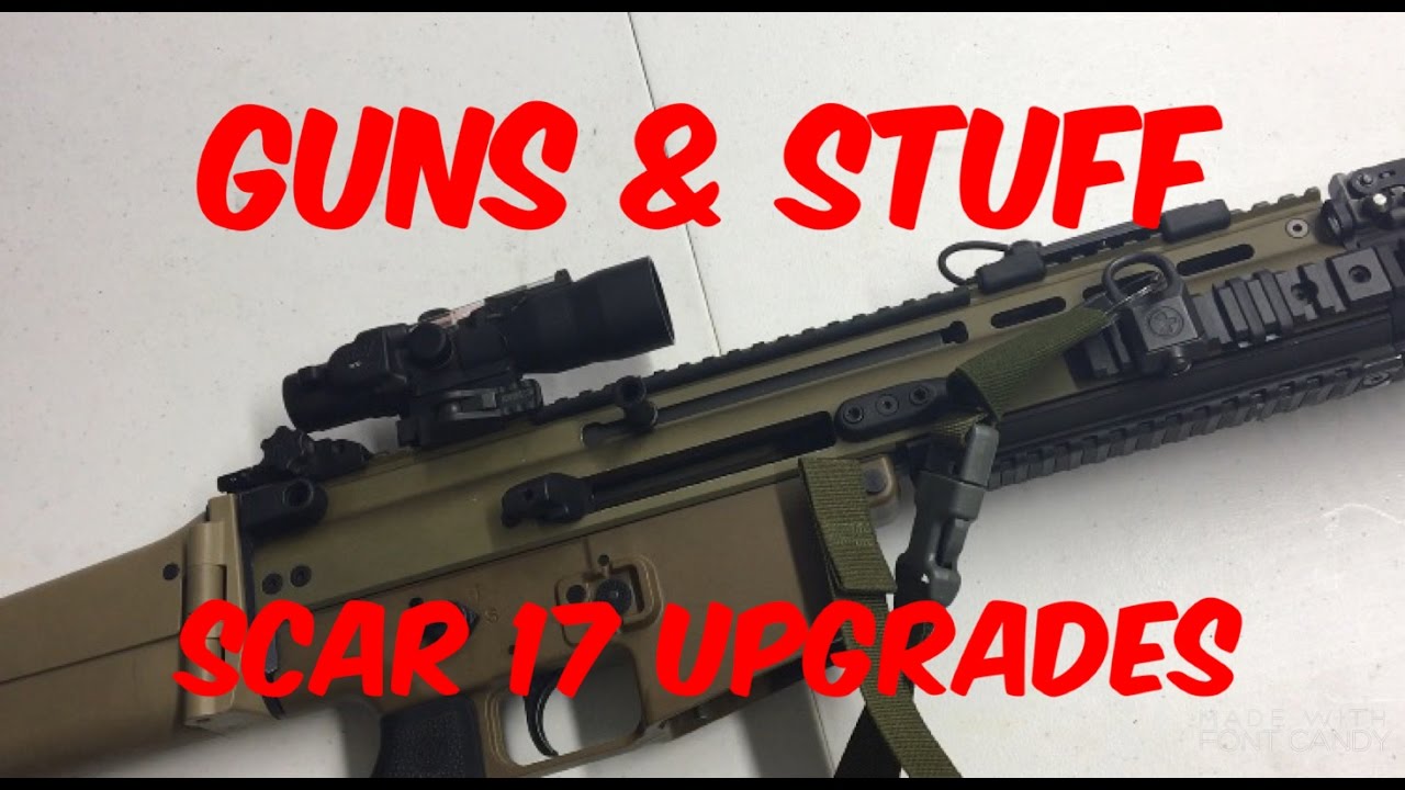 SCAR-17 upgrades/mods update