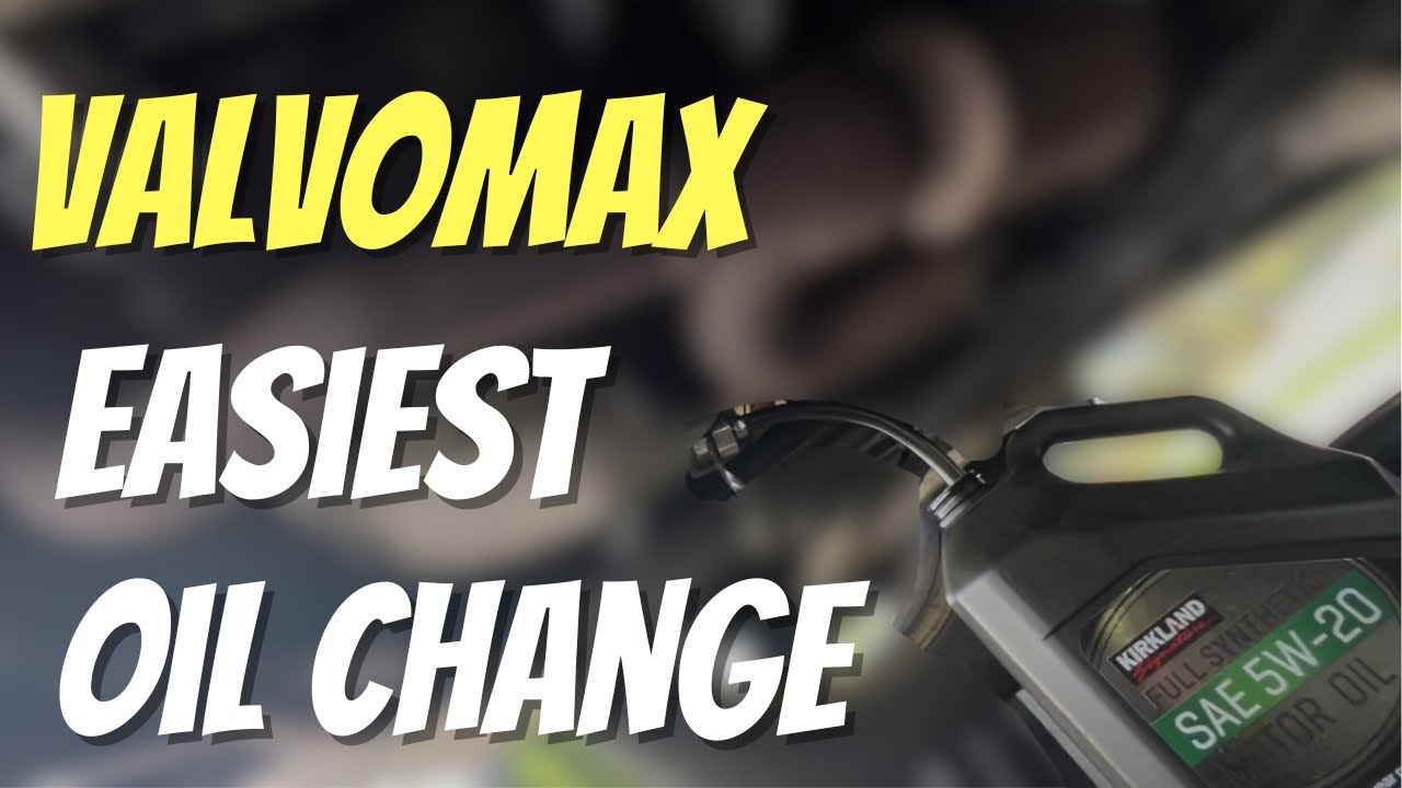 Fastest & Easiest Oil Change Ever! | ValvoMax Quick Drain System DIY