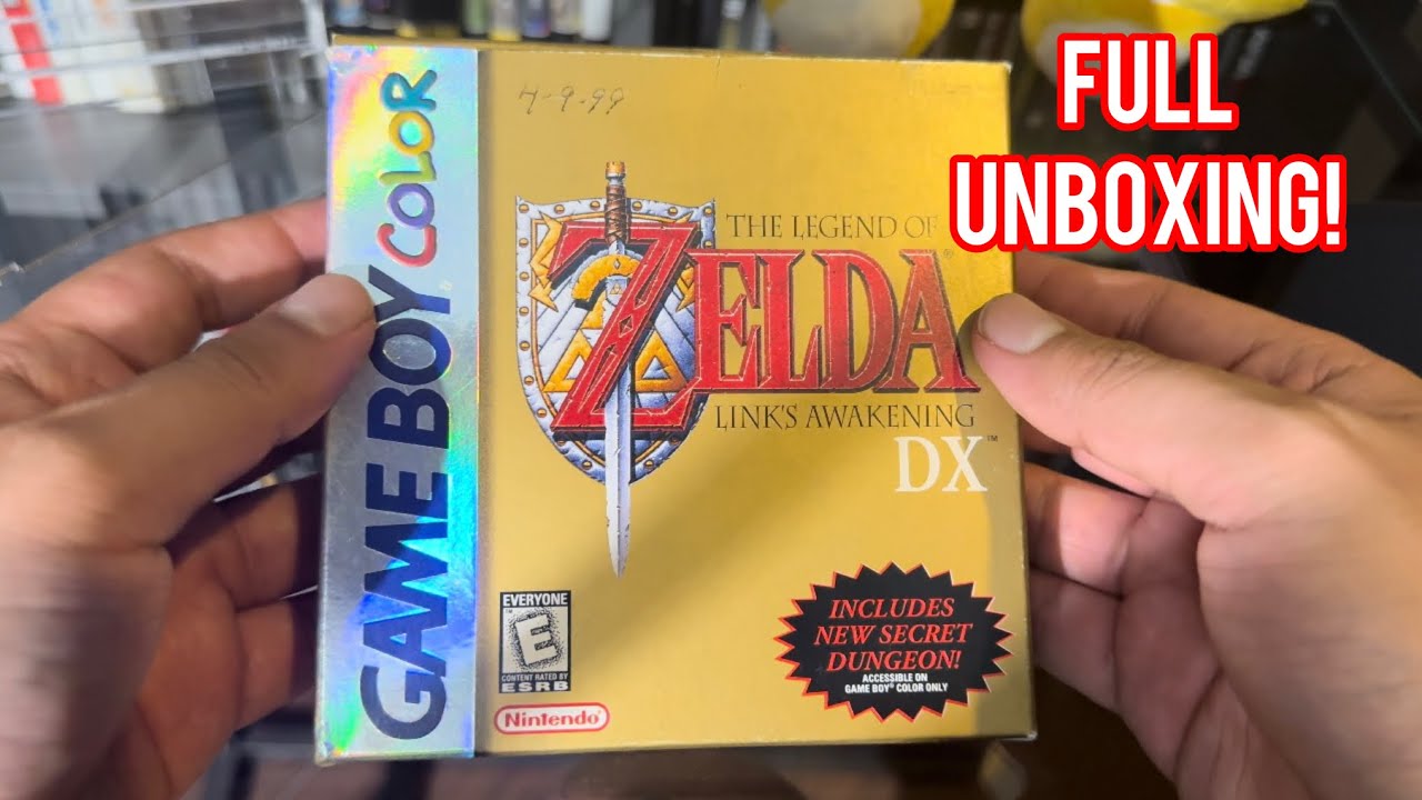 UNBOXING! Link’s Awakening DX for Game Boy Color - A Timeless Adventure! + Analogue pocket