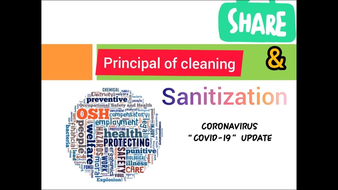 Principle of cleaning and 