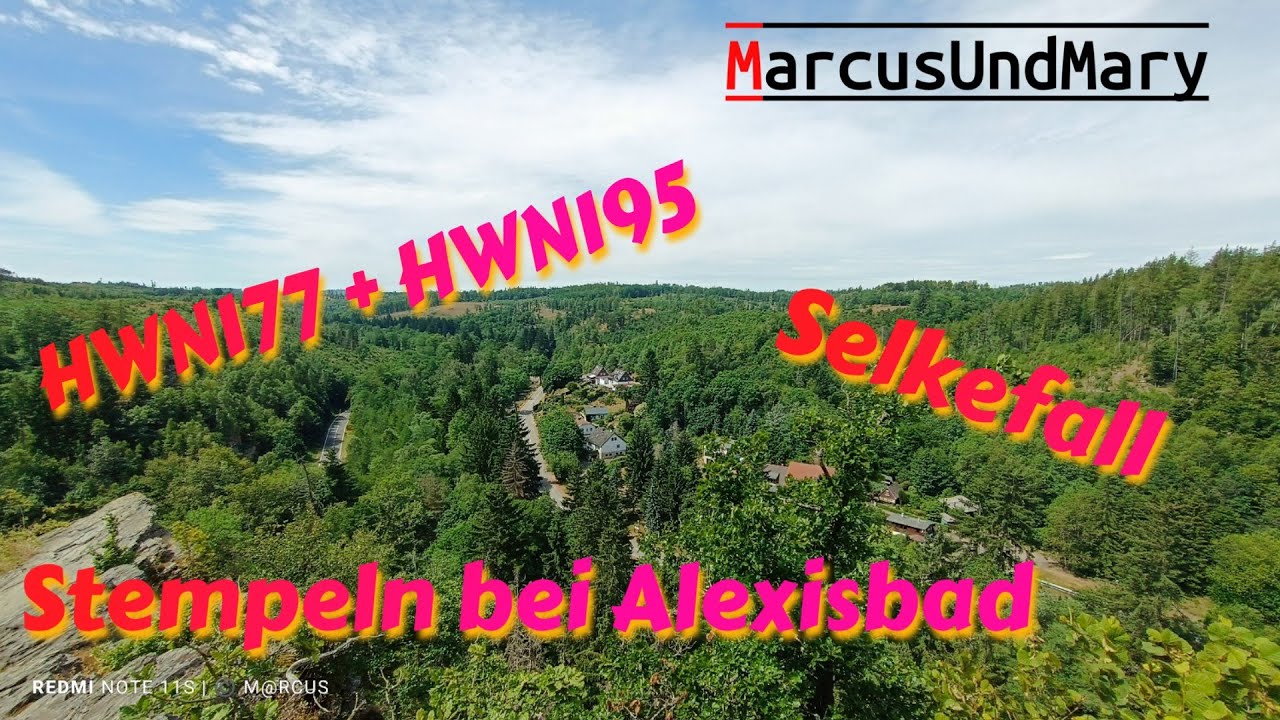 Stempeln 🕹️ bei Alexisbad und der Selkefall🥰