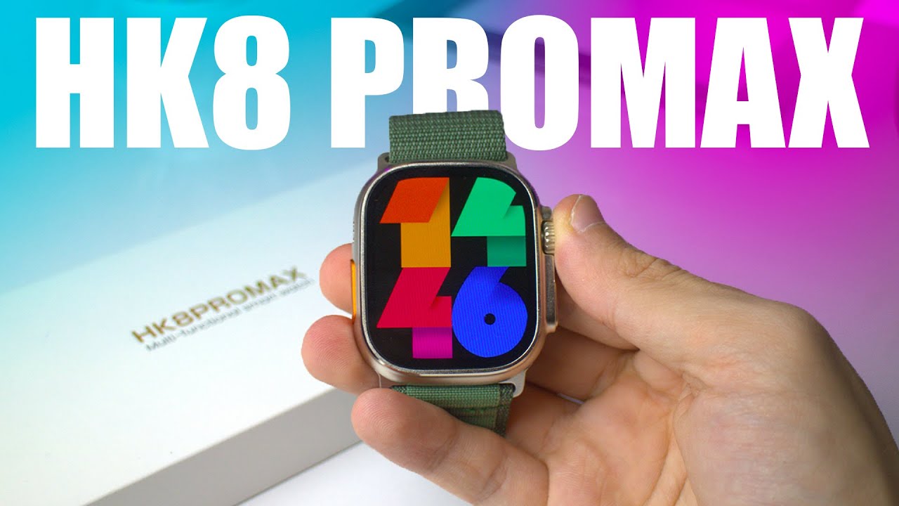 EN GÜÇLÜ İŞLEMCİLİ APPLE WATCH ULTRA REPLİKASI HK8 PROMAX KUTU AÇILIŞI VE ÖN İNCELEME | AMOLED EKRAN