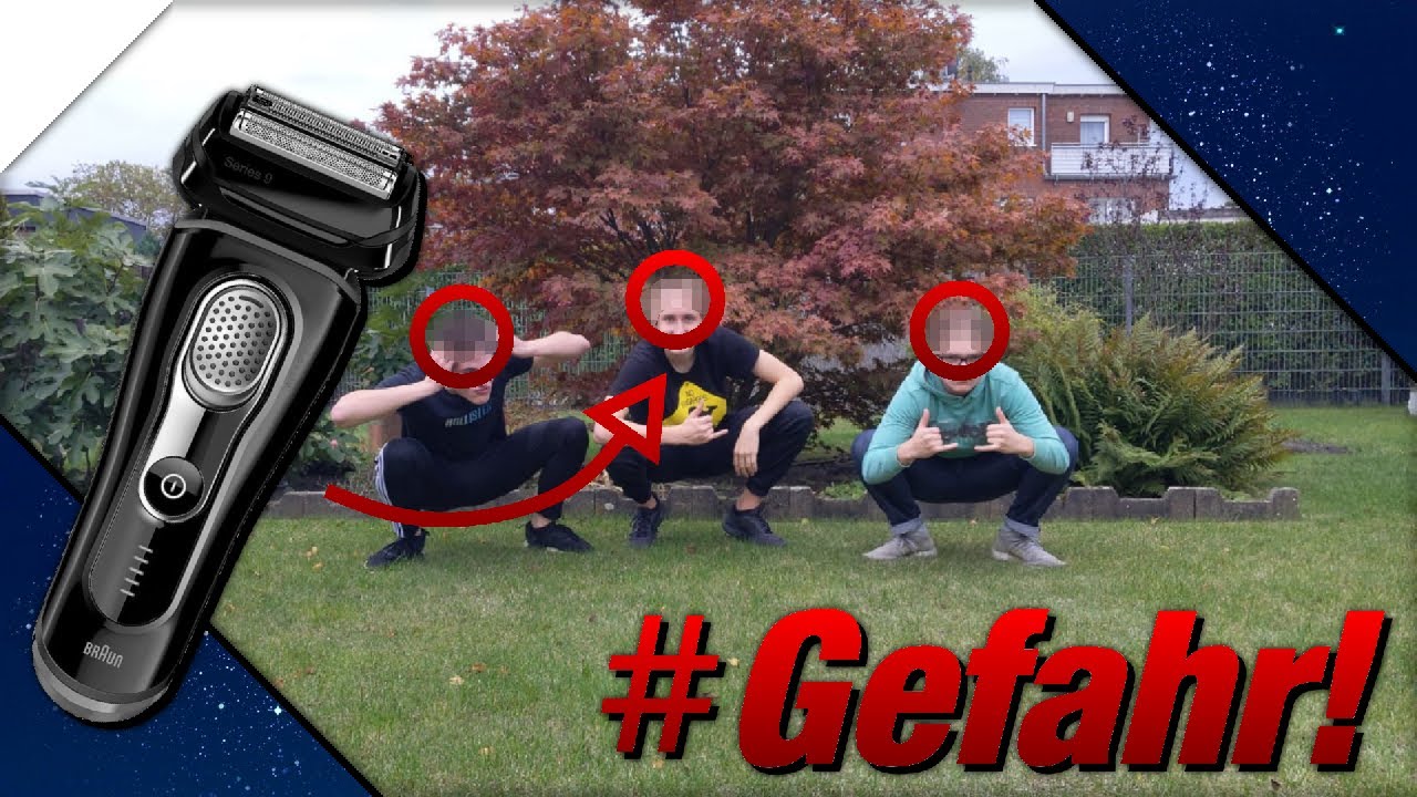 Wir RASIEREN unsere HAARE ab! #gefahr