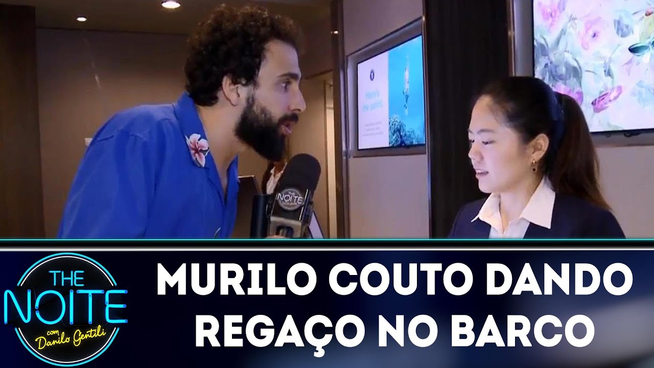 Murilo Couto dando regaço num barco - Ep.1 | The Noite (11/05/18)