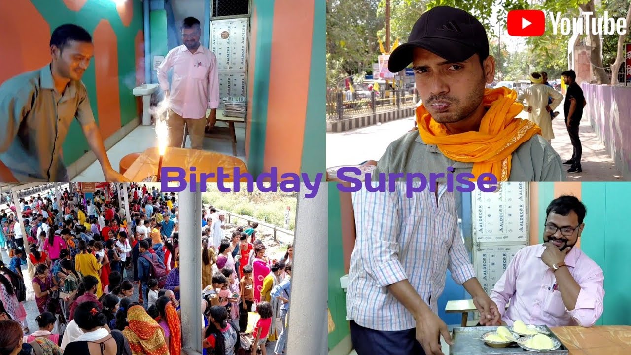Birthday Surprise | Train let tha aj | Village Vlog 🇮🇳 