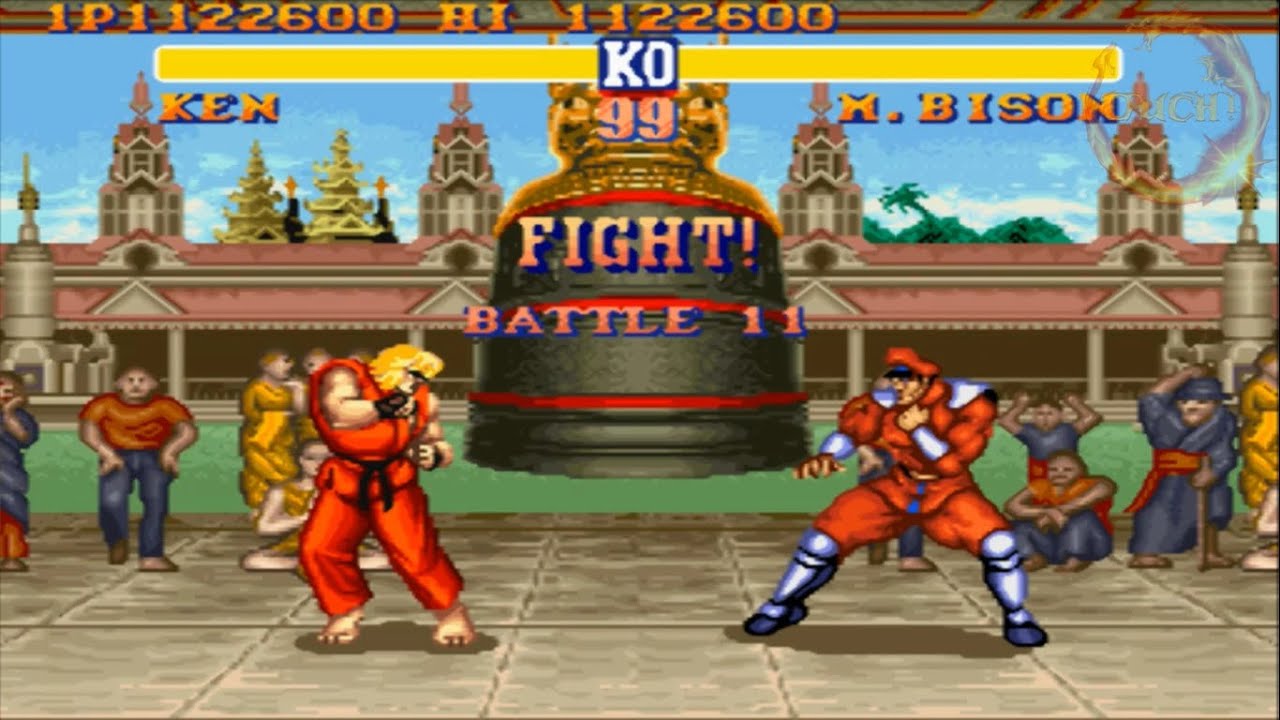 Gameplay Street Fighter 2 - Ken / SNES / TAS