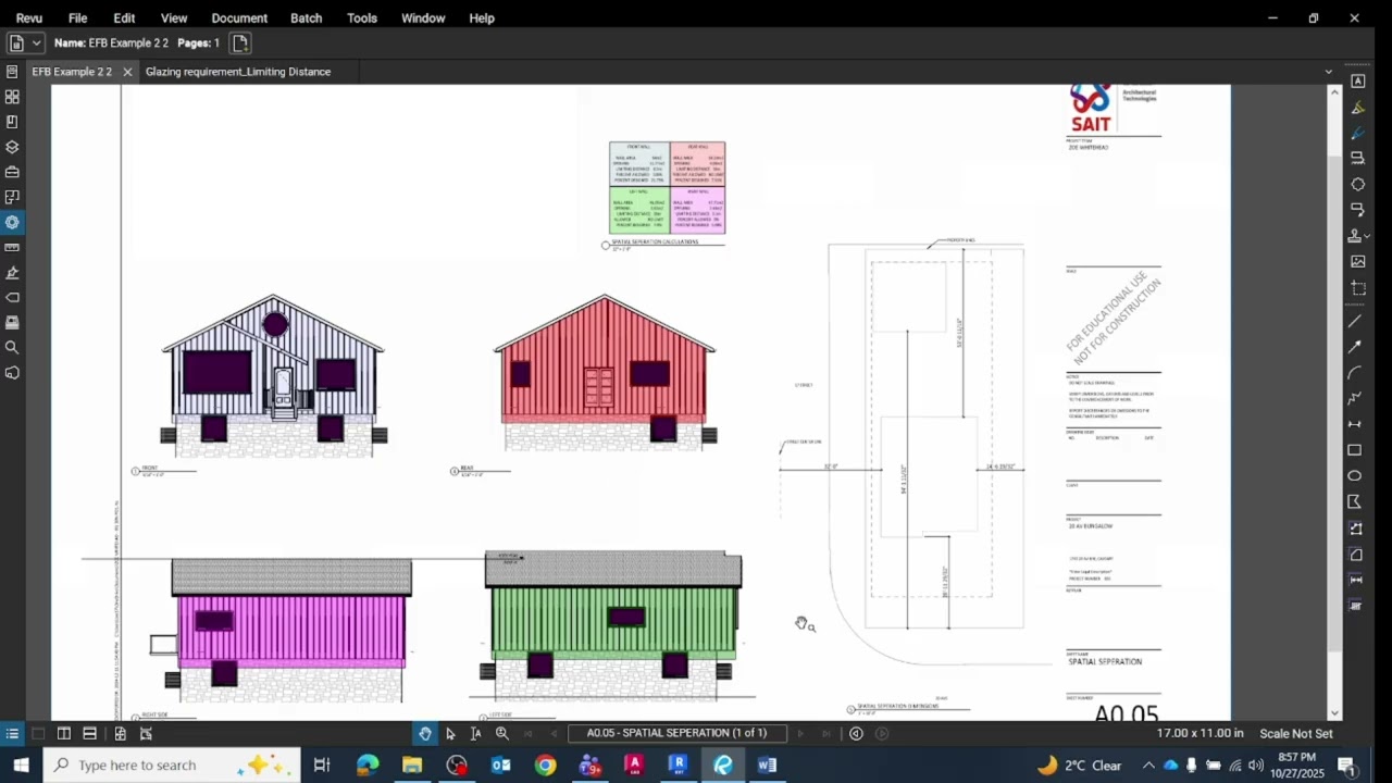 Video on EBF & Glazing Calculation and Inserting on Sheet