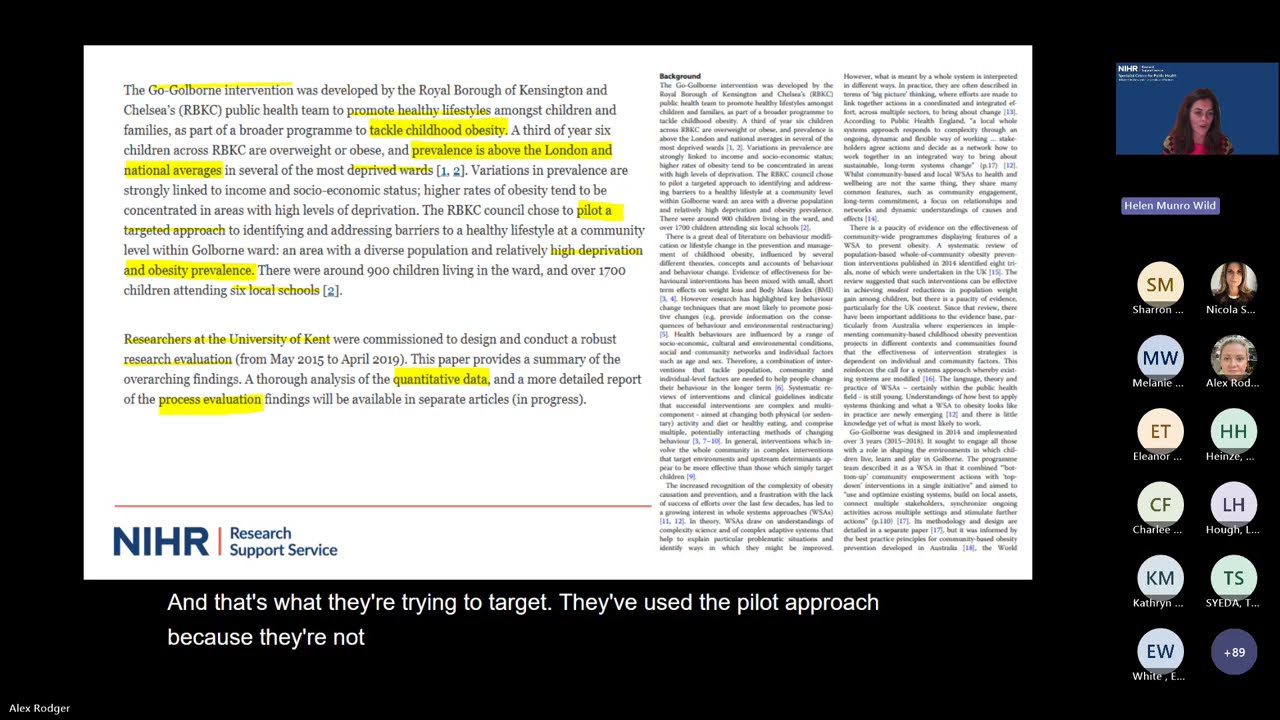 Webinar - How do I read a paper?