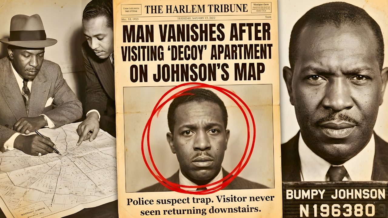 Bumpy Johnson Marked a DECOY Apartment on His Map — The Visitor Never Returned Downstairs