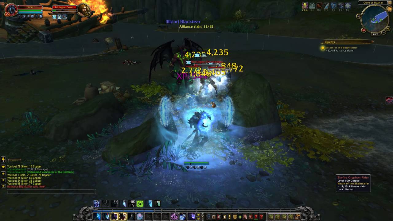 Wrath of the Blightcaller Quest Playthrough - Stormheim Legion Beta