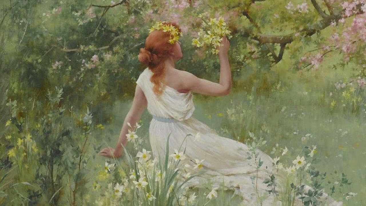a classical cottagecore playlist for relaxing in a romantic garden