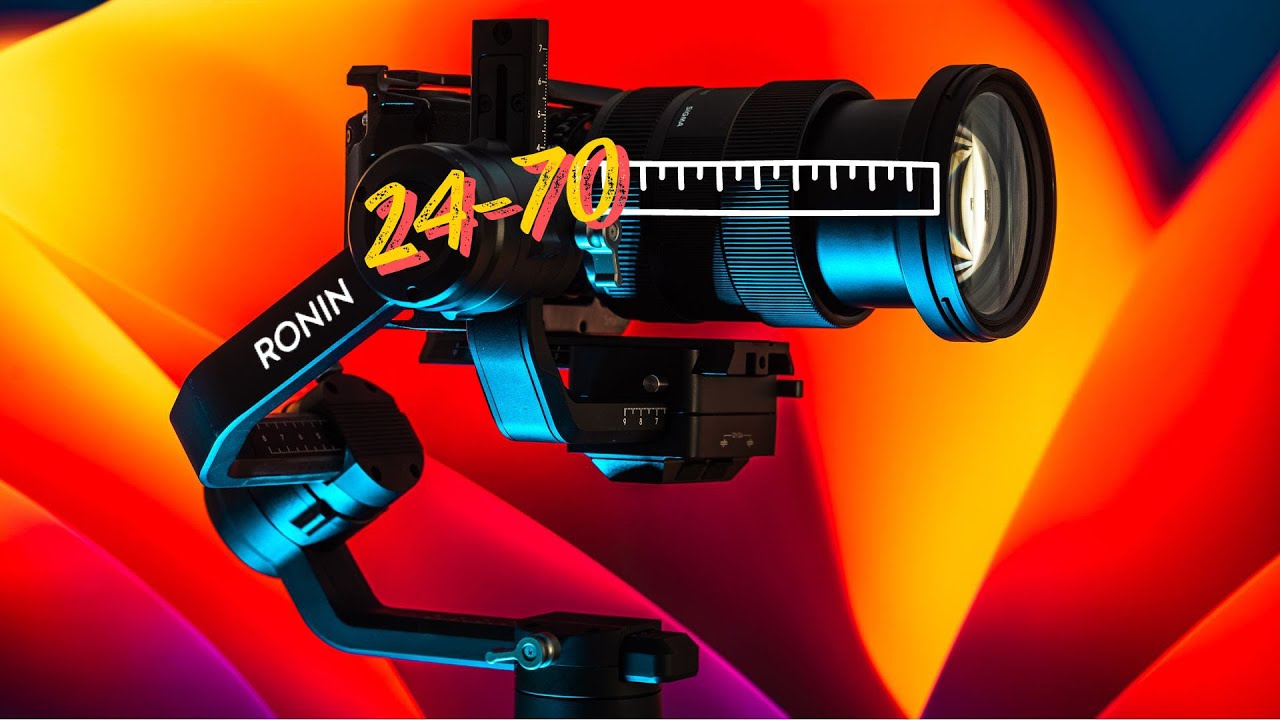 Balancing a gimbal for zoom lens