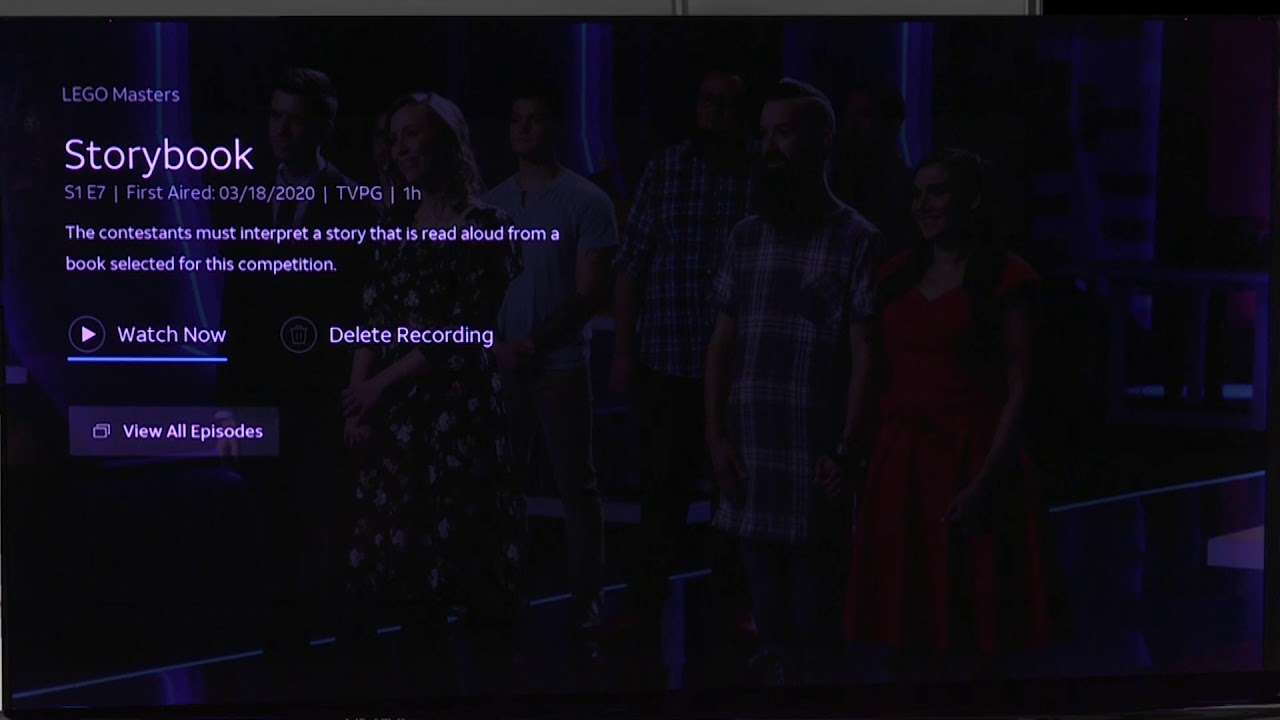 AT&T TV Now Library Tab Tutorial