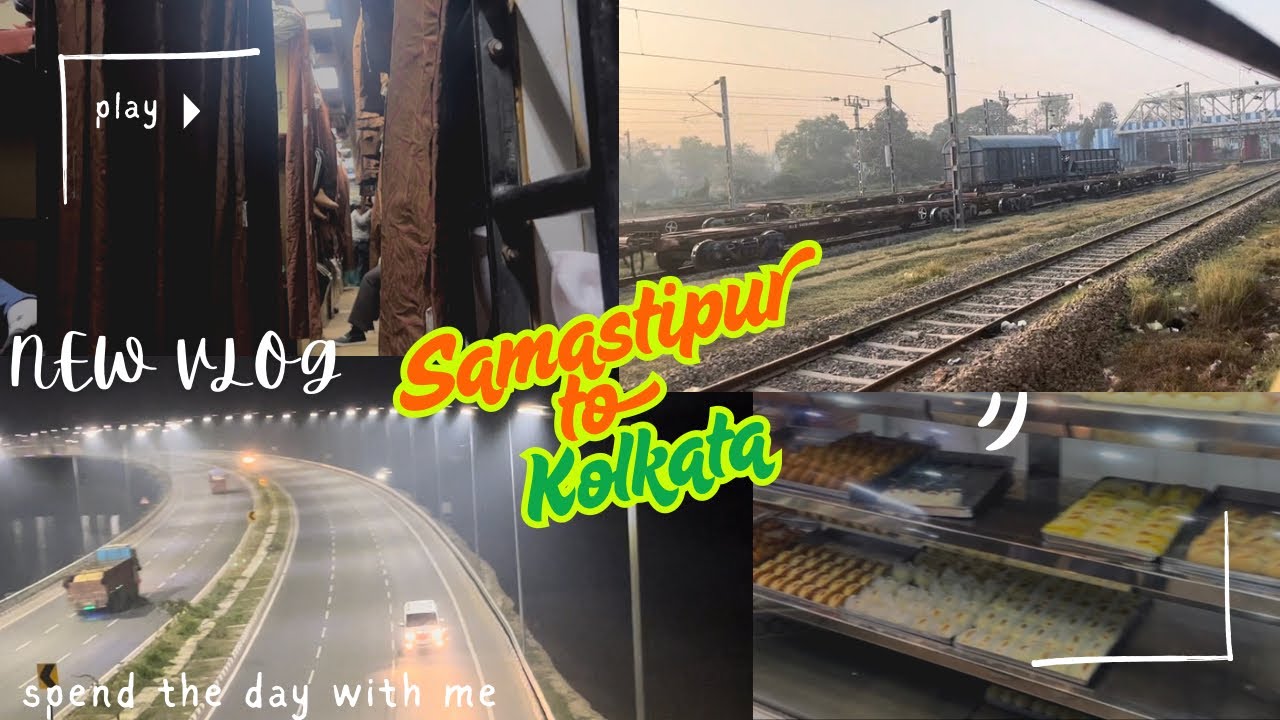 Samastipur to Kolkata Travel | Train me Seat ke Liye Hua Ladai | #vlogs #trainjourney #youtube 