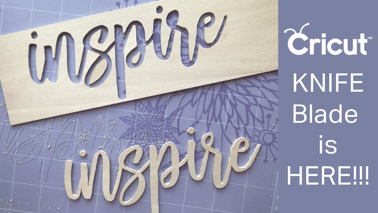 Нож Cricut Knife Blade — для резки древесины лисички и не только!