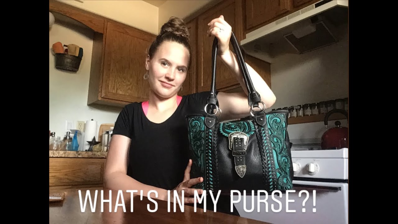 What’s In My Purse| Much Needed Clean Out| Concealed carry|