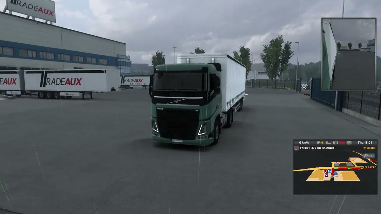 ETS 2-Frankfurt to Luxenburg Volvo FH I Euro Truck Simulator