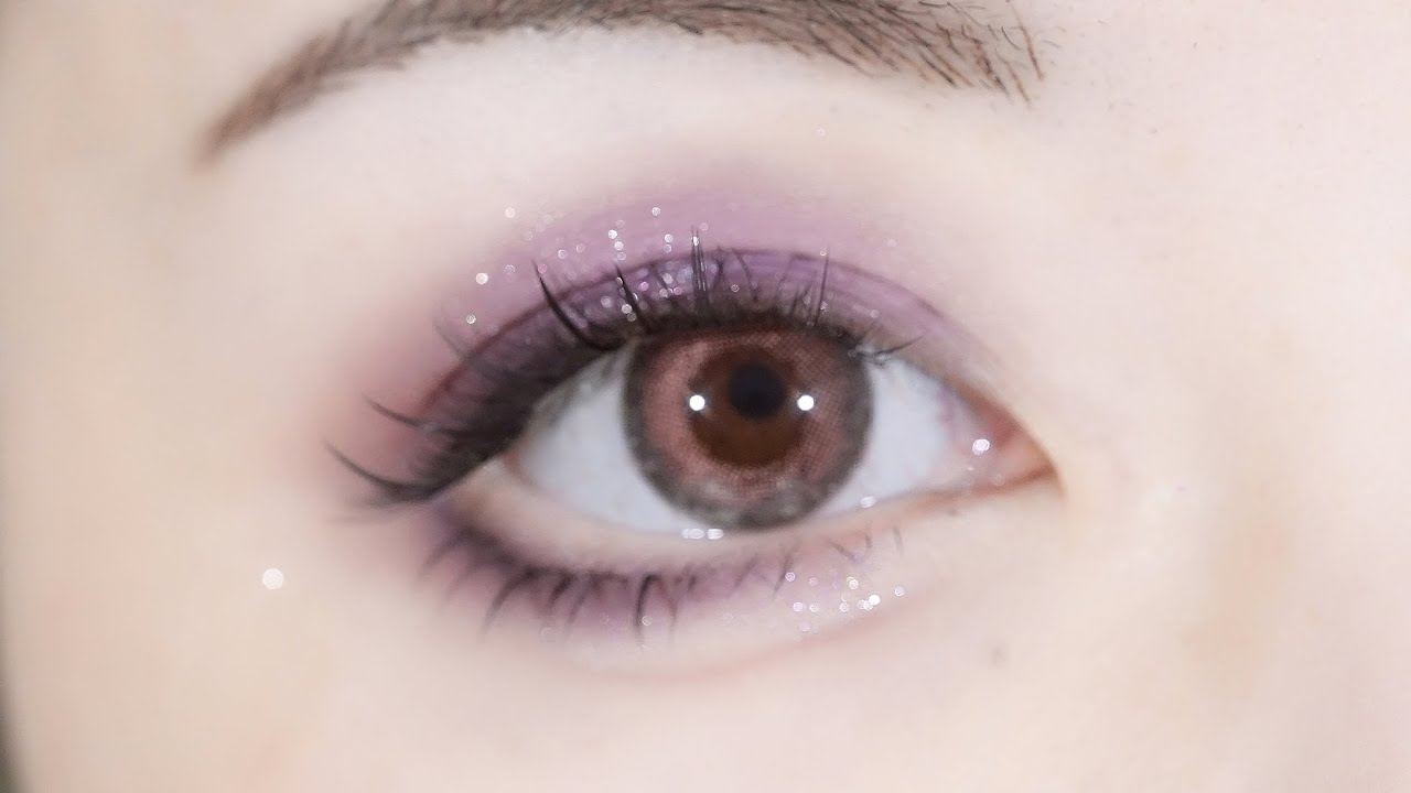 [4K]甜酷紫色大眼妆 | Pink Bear库洛米盘