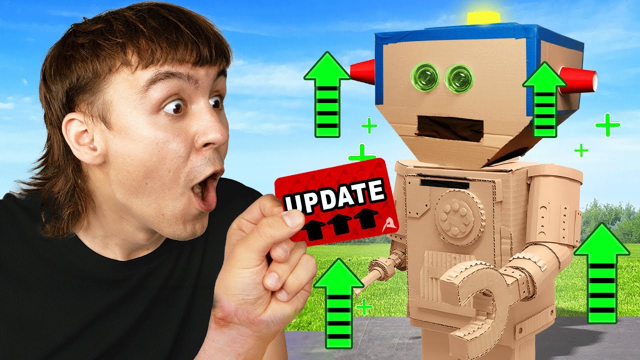 WIR UPDATEN UNSEREN ROBOTER!!