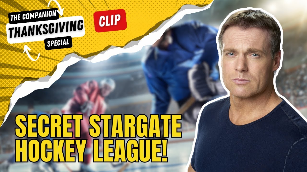 Michael Shanks on STARGATE Vs. SMALLVILLE secret hockey games!