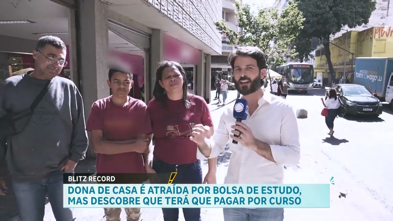 Blitz RECORD: mulher atraída por falso curso gratuito é surpreendida por dívida de R$ 10 mil