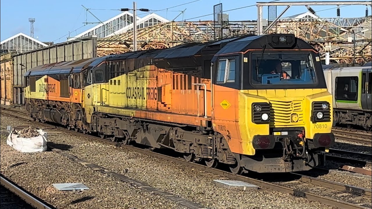 Colas RailFreight on the Uk Rail Network 2024