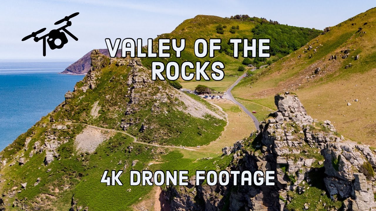Valley Of The Rocks | Lee Abbey | North Devon 4K Drone