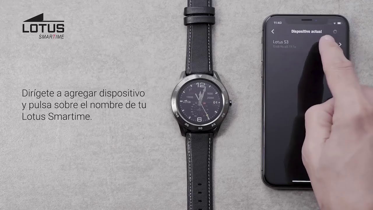 Cómo Conectar Al Teléfono tu Reloj Lotus Smartime