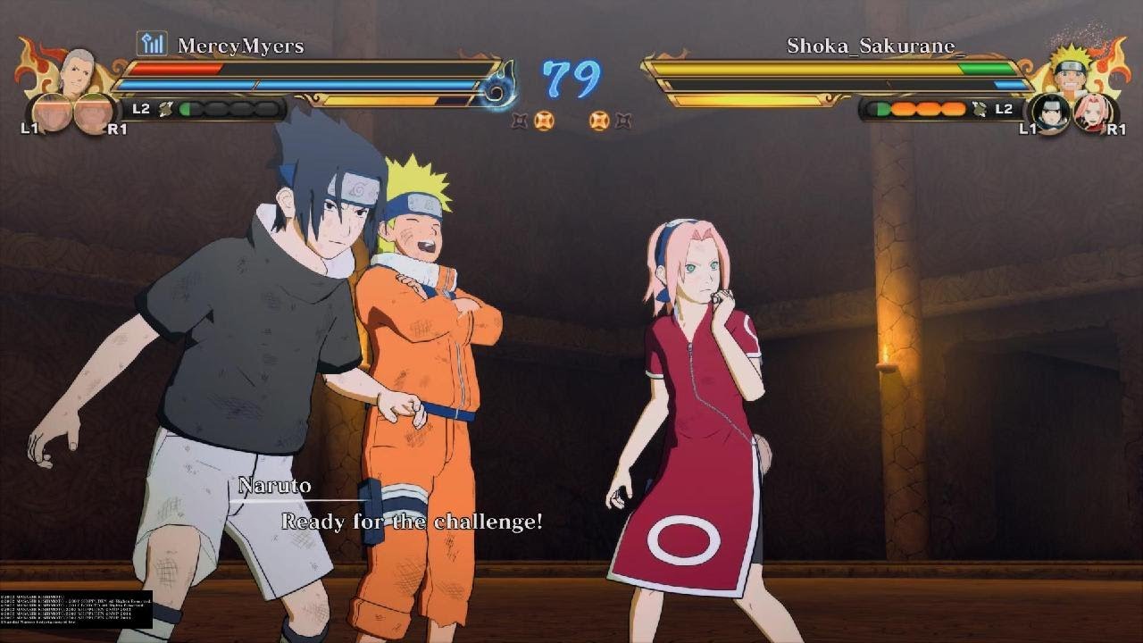 PTS Sasuke vs Boroshiki  NARUTO STORM CONNECTIONS online Ranked gameplay No Commentary