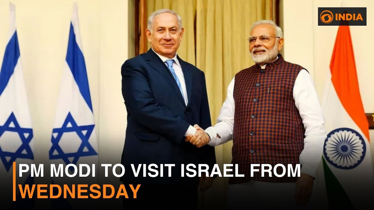 PM Modi to visit Israel from Wednesday and more news | DD India Live